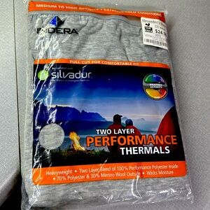 NWT Indera thermals, mens 2x